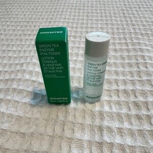 innisfree  Green Tea Enzyme 7% PHA Gentle Exfoliating Toner 25 mL